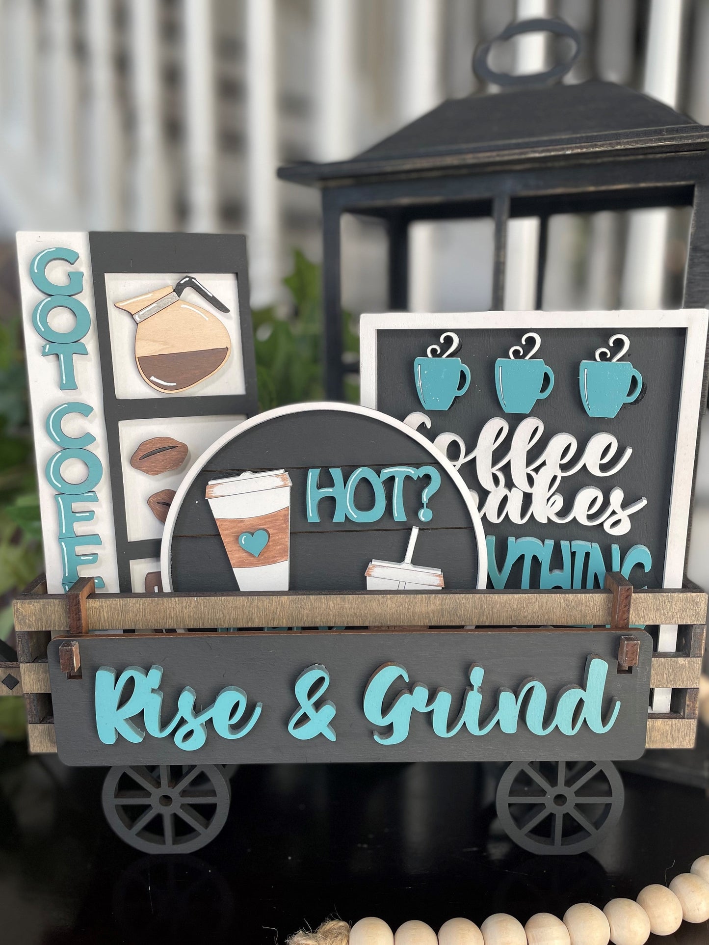 Coffee Interchangeable Project (Wagon / Raised Shelf)
