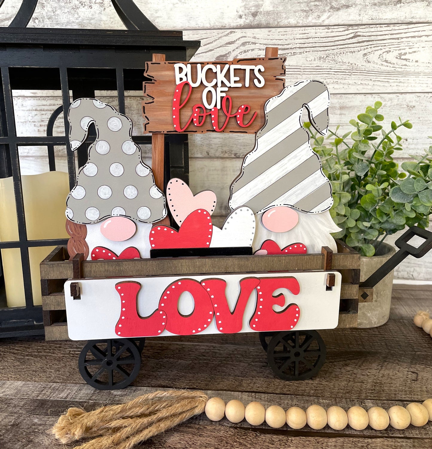 Gnome Love Interchangeable Kit (Wagon / Raised Shelf)