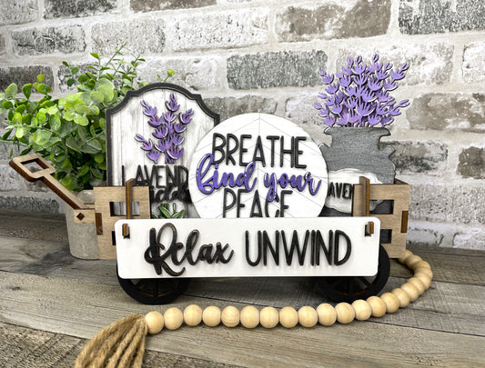 Lavender Interchangeable Kit (Wagon / Raised Shelf)