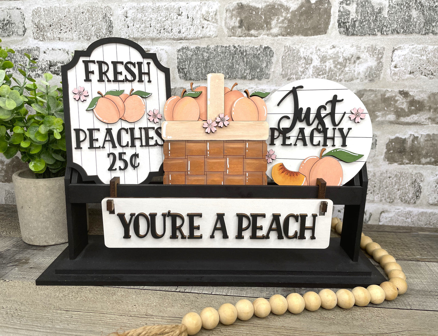Peaches Interchangeable Project (Wagon / Raised Shelf)