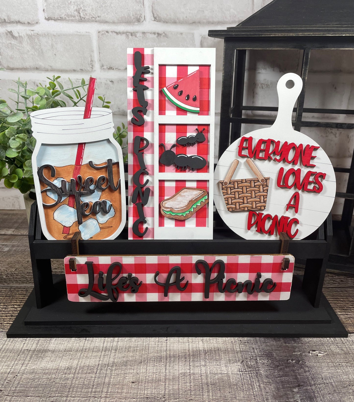 Picnic Interchangeable Project (Wagon / Raised Shelf)