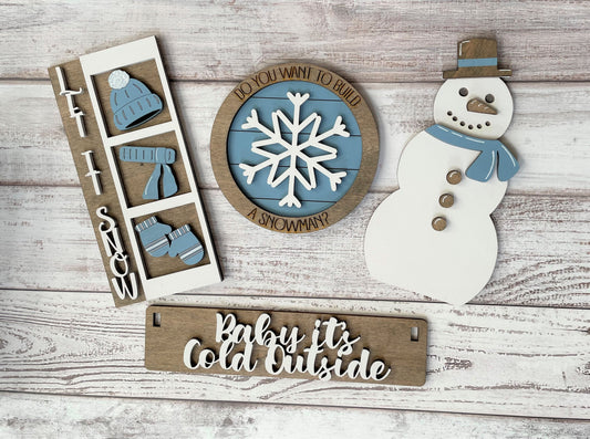 Winter Interchangeable Kit (Wagon / Raised Shelf)