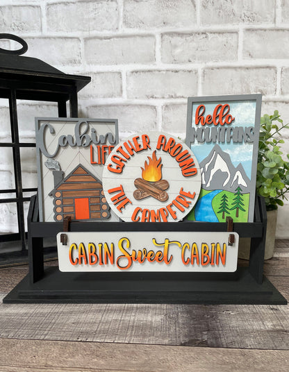 Cabin Life Interchangeable Kit (Wagon / Raised Shelf)