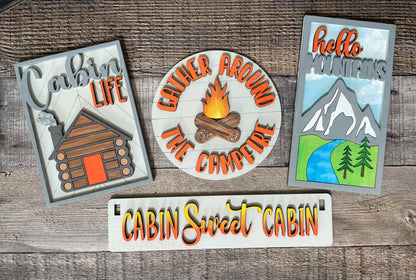Cabin Life Interchangeable Kit (Wagon / Raised Shelf)