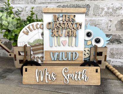 Classroom Interchangeable Kit (Wagon / Raised Shelf)