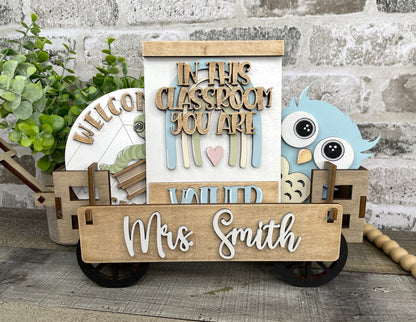 Classroom Interchangeable Kit (Wagon / Raised Shelf)