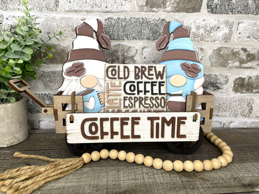 Coffee Gnome Interchangeable Kit (Wagon / Raised Shelf)