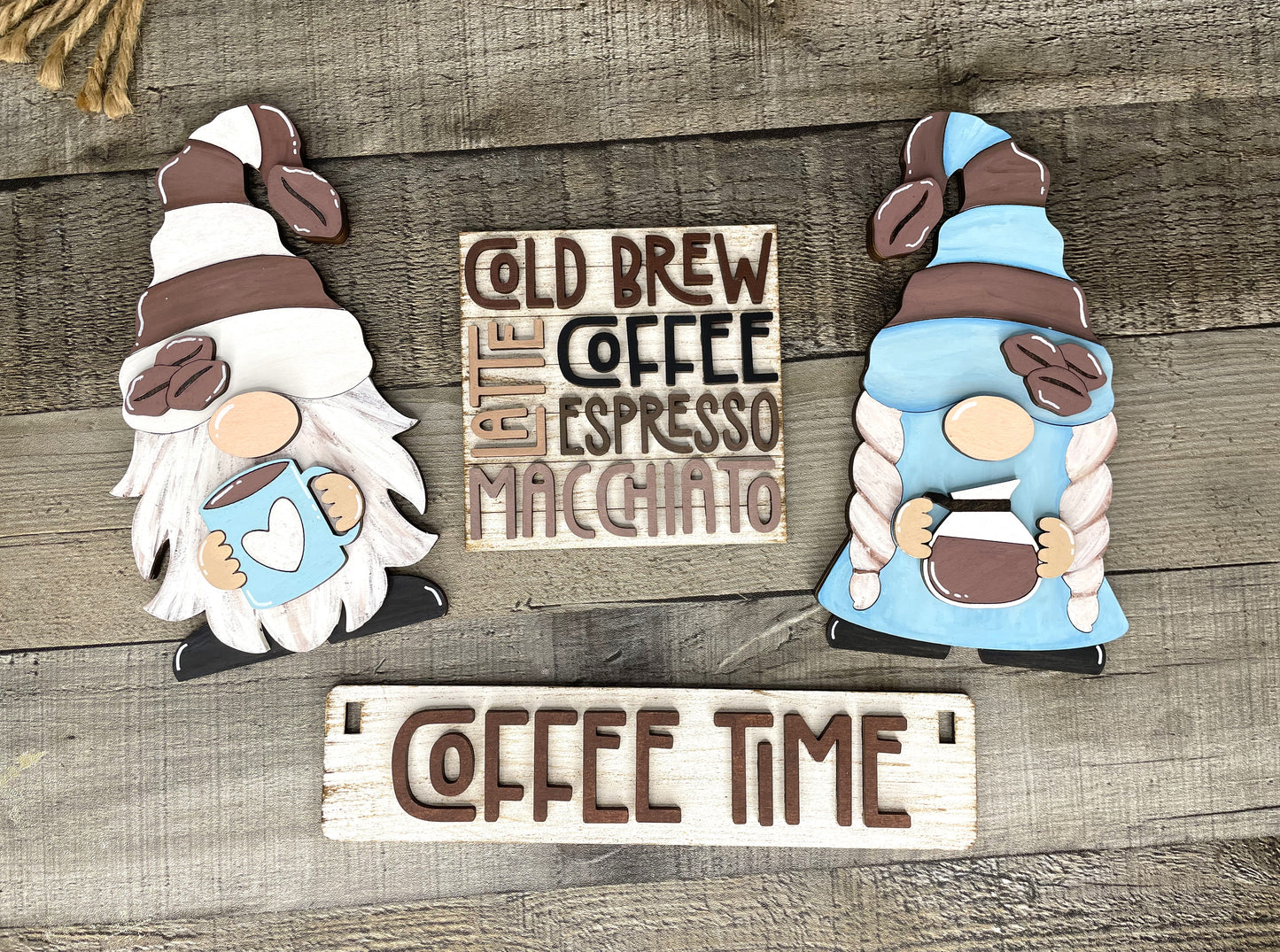 Coffee Gnome Interchangeable Kit (Wagon / Raised Shelf)