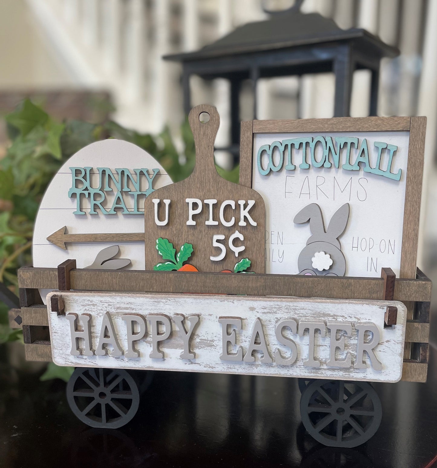 Easter Bunny Interchangeable Project (Wagon / Raised Shelf)