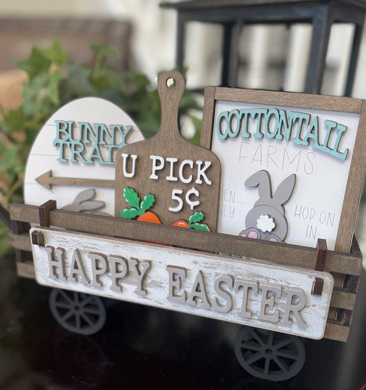 Easter Bunny Interchangeable Kit (Wagon / Raised Shelf)