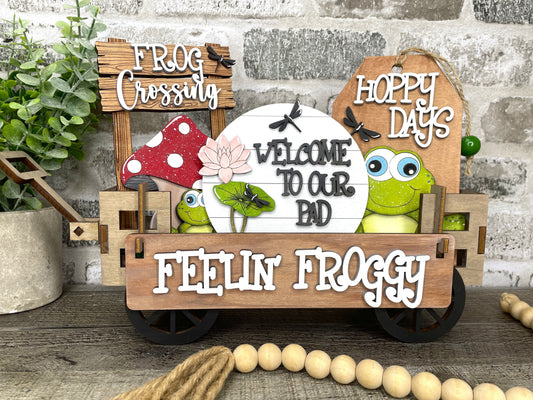 Frog Interchangeable Project (Wagon / Raised Shelf)