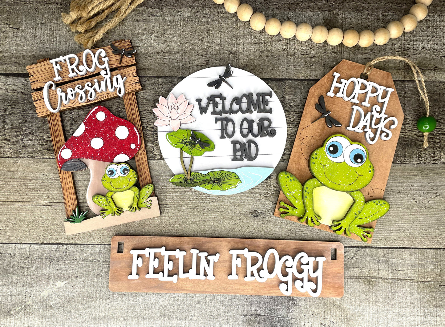 Frog Interchangeable Project (Wagon / Raised Shelf)