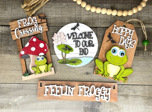 Frog Interchangeable Project (Wagon / Raised Shelf)