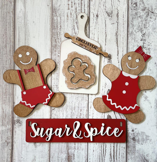 Gingerbread Interchangeable Kit (Wagon / Raised Shelf)