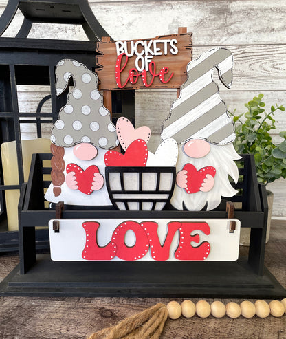 Gnome Love Interchangeable Kit (Wagon / Raised Shelf)