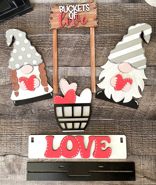 Gnome Love Interchangeable Kit (Wagon / Raised Shelf)