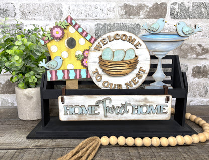 Home Tweet Home Interchangeable Kit (Wagon / Raised Shelf)
