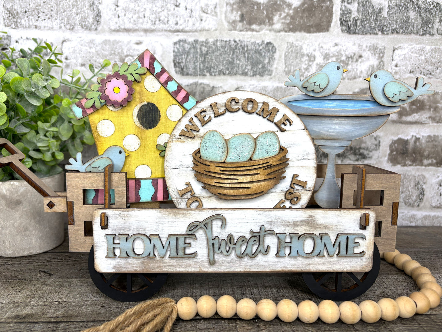 Home Tweet Home Interchangeable Kit (Wagon / Raised Shelf)