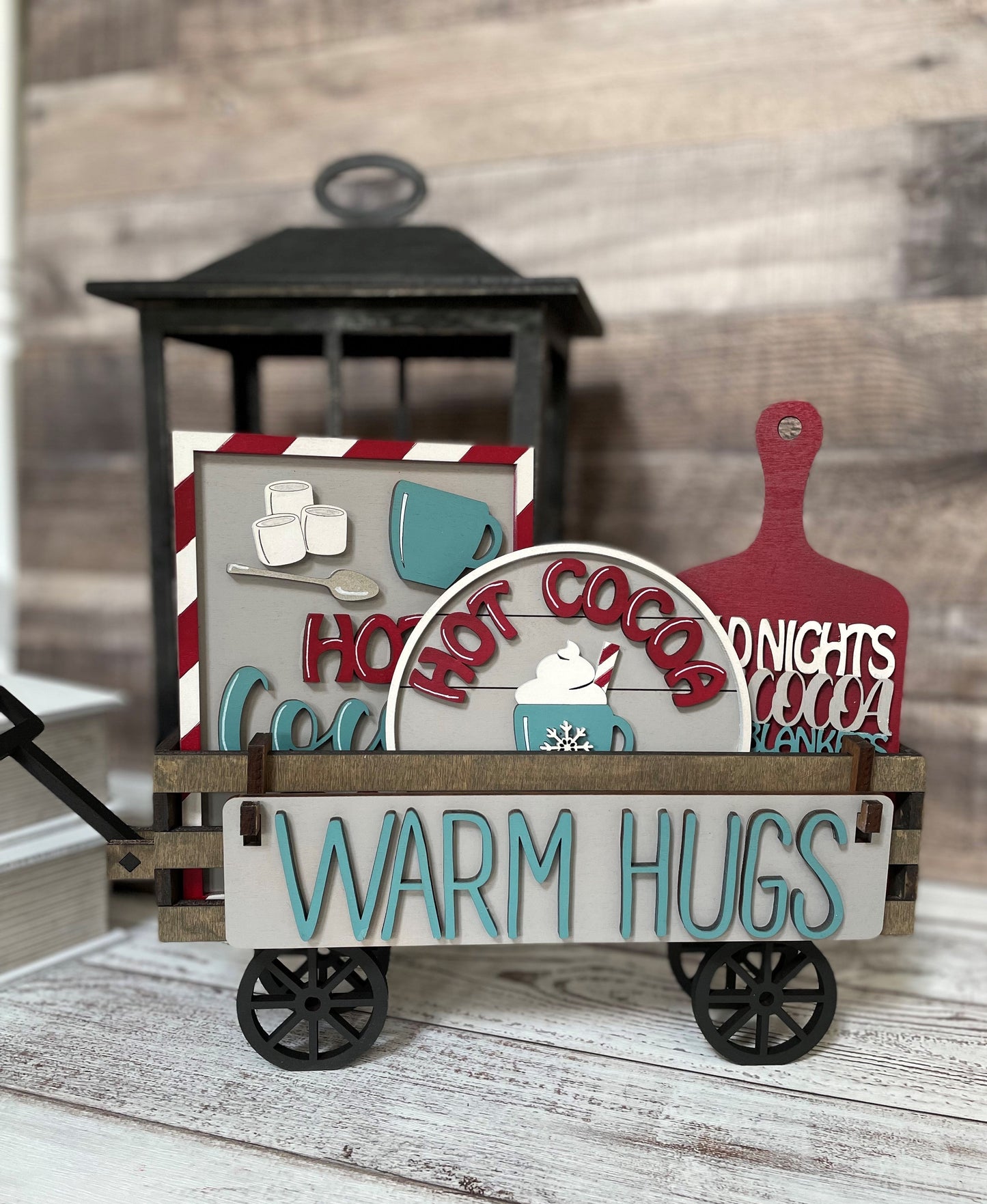 Hot Cocoa Interchangeable Kit (Wagon / Raised Shelf)