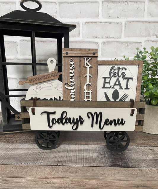 Kitchen Interchangeable Kit (Wagon / Raised Shelf)