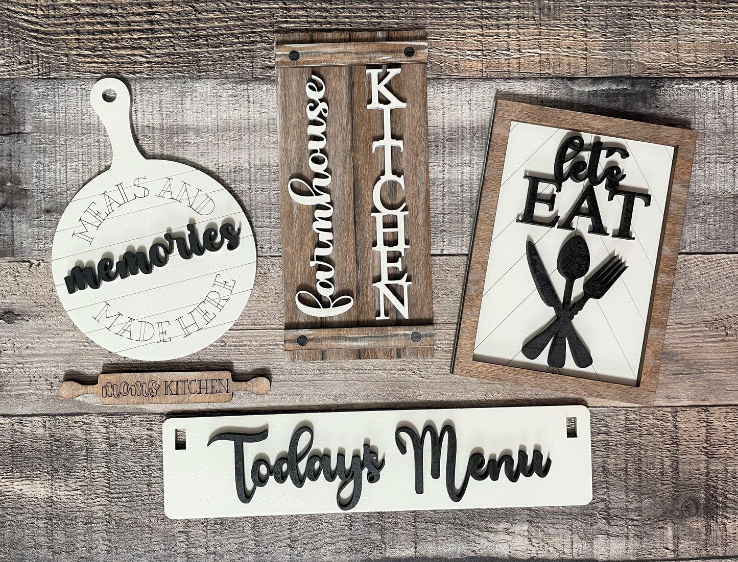 Kitchen Interchangeable Kit (Wagon / Raised Shelf)