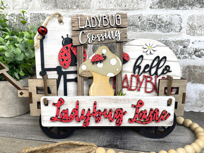 Ladybug Interchangeable Kit (Wagon / Raised Shelf)
