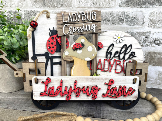 Ladybug Interchangeable Kit (Wagon / Raised Shelf)