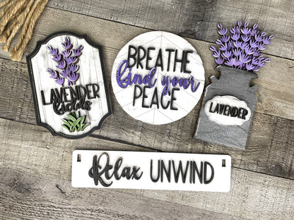 Lavender Interchangeable Kit (Wagon / Raised Shelf)