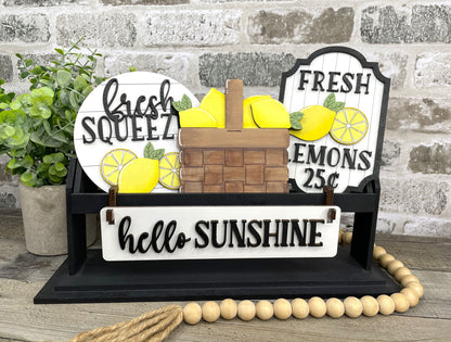 Lemon Basket Interchangeable Kit (Wagon / Raised Shelf)