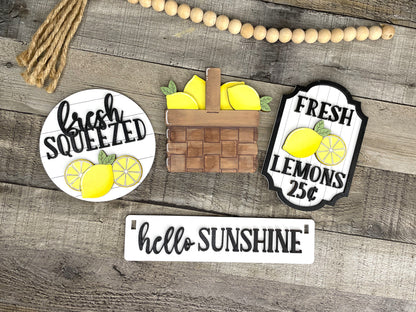 Lemon Basket Interchangeable Kit (Wagon / Raised Shelf)