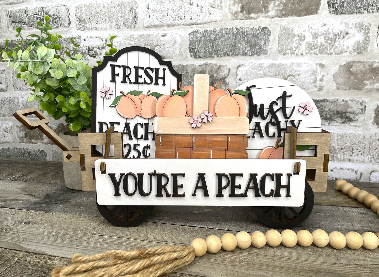 Peaches Interchangeable Project (Wagon / Raised Shelf)