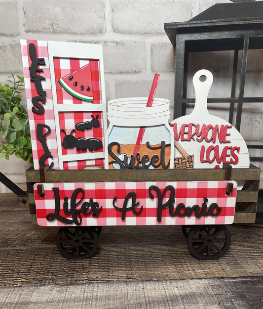 Picnic Interchangeable Kit (Wagon / Raised Shelf)