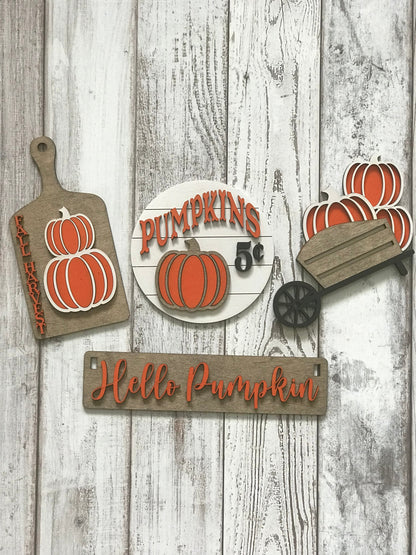 Pumpkins Interchangeable Kit (Wagon / Raised Shelf)