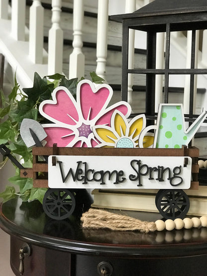 Spring Garden Interchangeable Kit (Wagon / Raised Shelf)