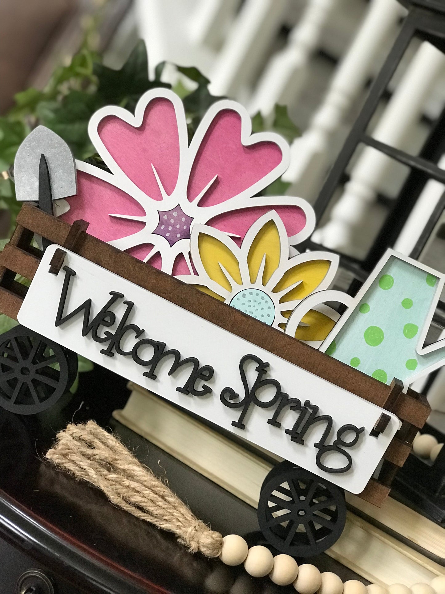 Spring Garden Interchangeable Project (Wagon / Raised Shelf)