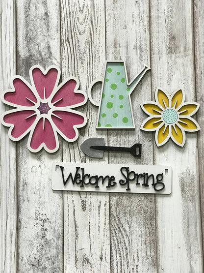 Spring Garden Interchangeable Kit (Wagon / Raised Shelf)