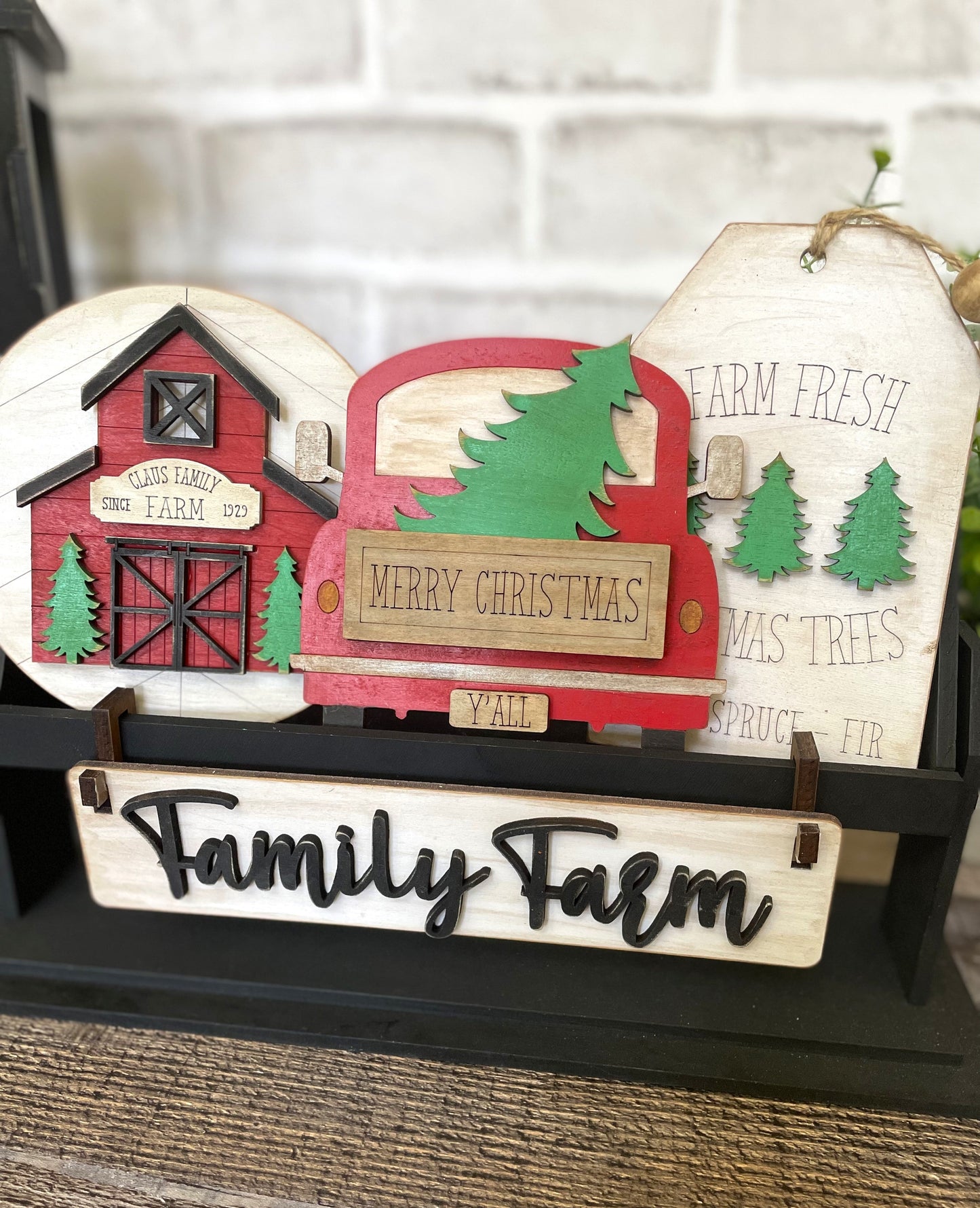 Christmas Truck Interchangeable Project (Wagon / Raised Shelf)