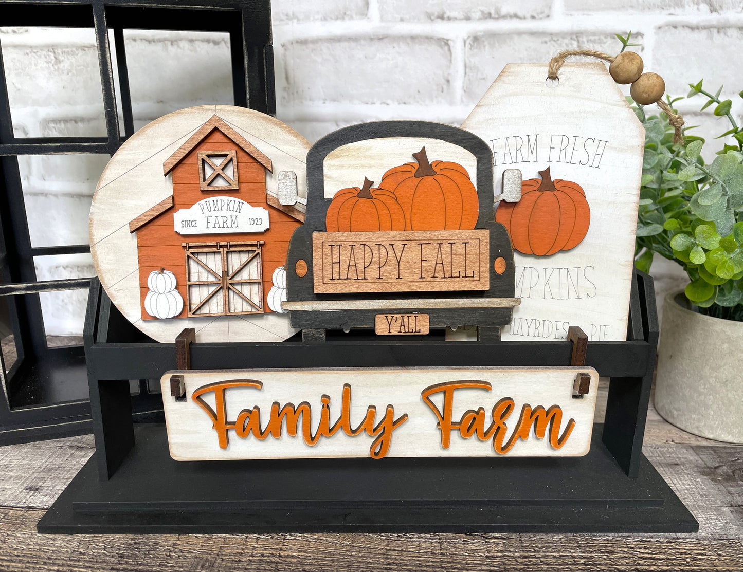 Truck Pumpkins Interchangeable Kit (Wagon / Raised Shelf)