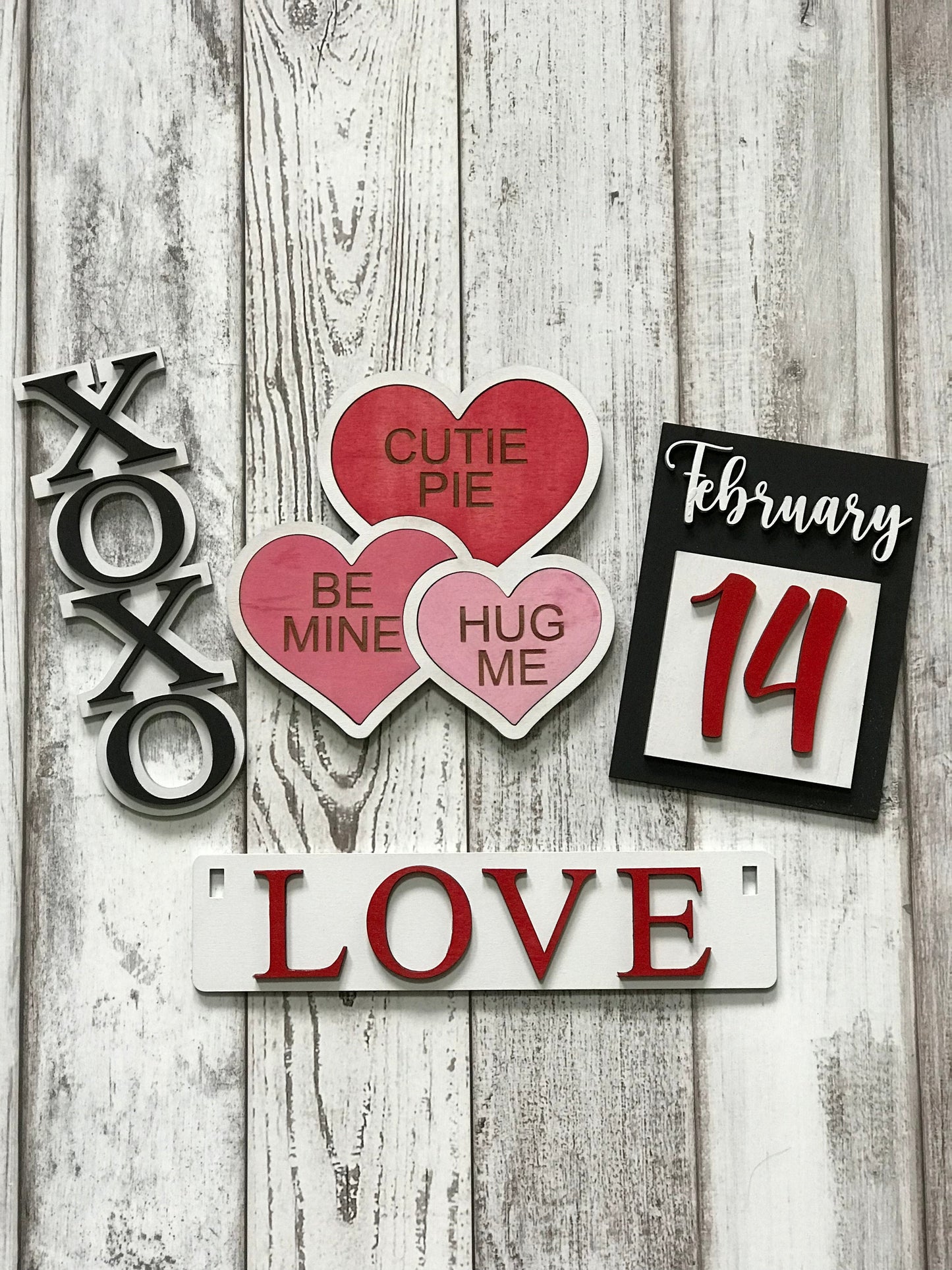 Valentines Interchangeable Project (Wagon / Raised Shelf)