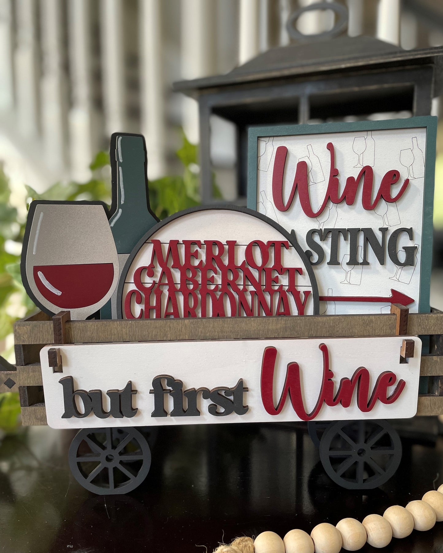 Wine Interchangeable Kit (Wagon / Raised Shelf)