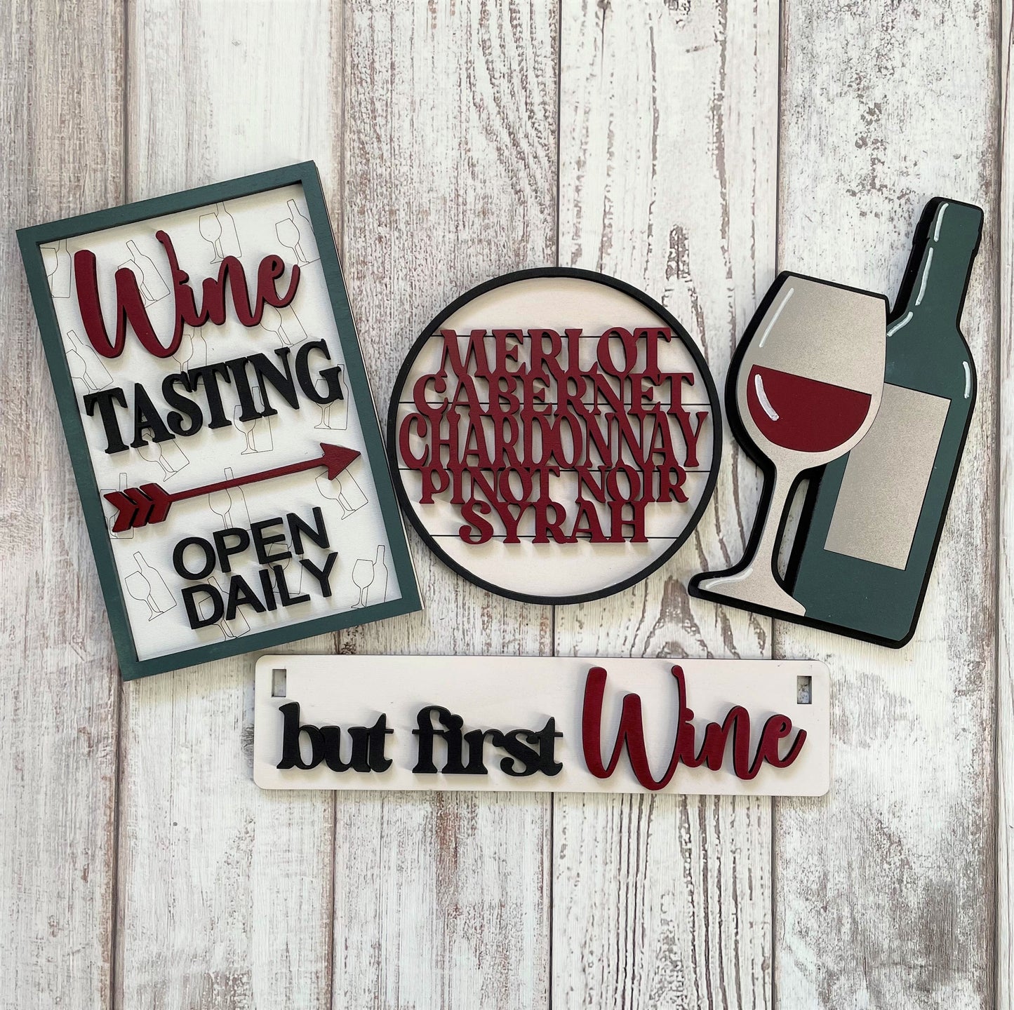 Wine Interchangeable Kit (Wagon / Raised Shelf)