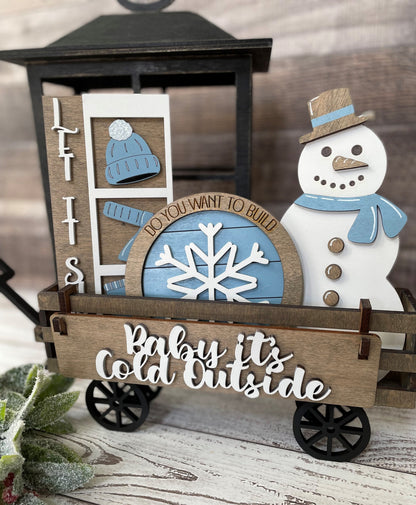 Winter Interchangeable Kit (Wagon / Raised Shelf)