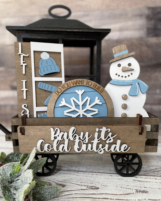 Winter Interchangeable Kit (Wagon / Raised Shelf)