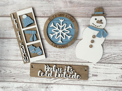 Winter Interchangeable Kit (Wagon / Raised Shelf)